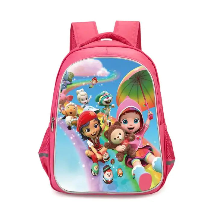 Girls Backpack Cartoon Anime Schoolbag Kindergarten Primary School Children Moch