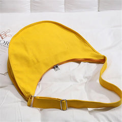 Hot Canvas Bag Casual Shoulder Bag Crossbody Bags For Women Dumplings Bag