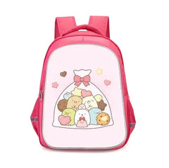 Girls Cartoon Anime Schoolbag Elementary School Backpack