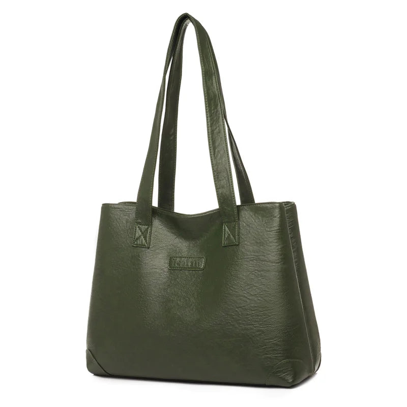Large Women's Shoulder Bag PU Leather Wild Bags Sac a Main Femme