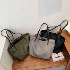 Women's Large Shoulder Bag Nylon Daily Tote Wild Bag