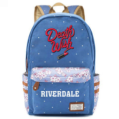 Cartoon Printing Student Schoolbag Floral Backpack