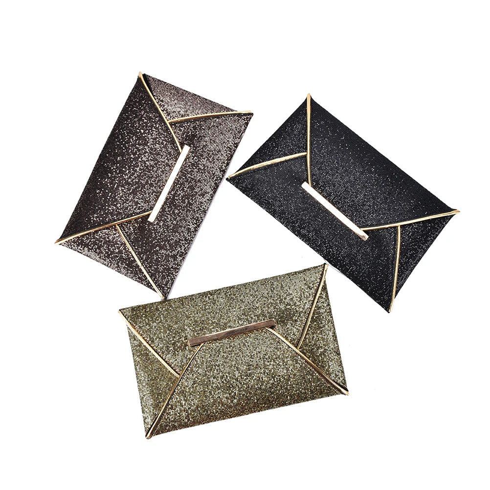 Sequins Envelope Bag Clutch Handbags for Women Evening Party