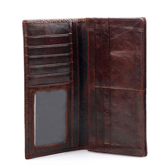 Crocodile Pattern Leather Wallet for Men
