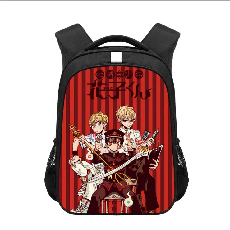 Youth Huazijun Student Backpack Large Capacity Schoolbag