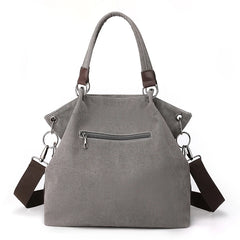 Canvas Women's Shoulder Bag Patchwork Handbags Ladies Tote Crossbody Bag