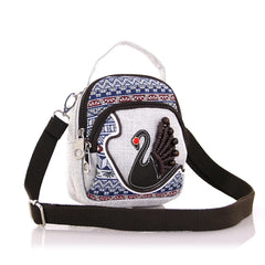 Vintage Mini Women String Appliques Shopping Handbags