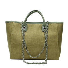 Hot Handbags chains Shoulder Bags Ladies cotton fabric women messenger bags