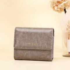 Women Wallet Coin Purses Oil Wax Skin Coin Wallet Key Bag