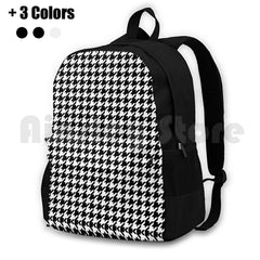 Houndstooth Outdoor Hiking Backpack Waterproof Camping Travel