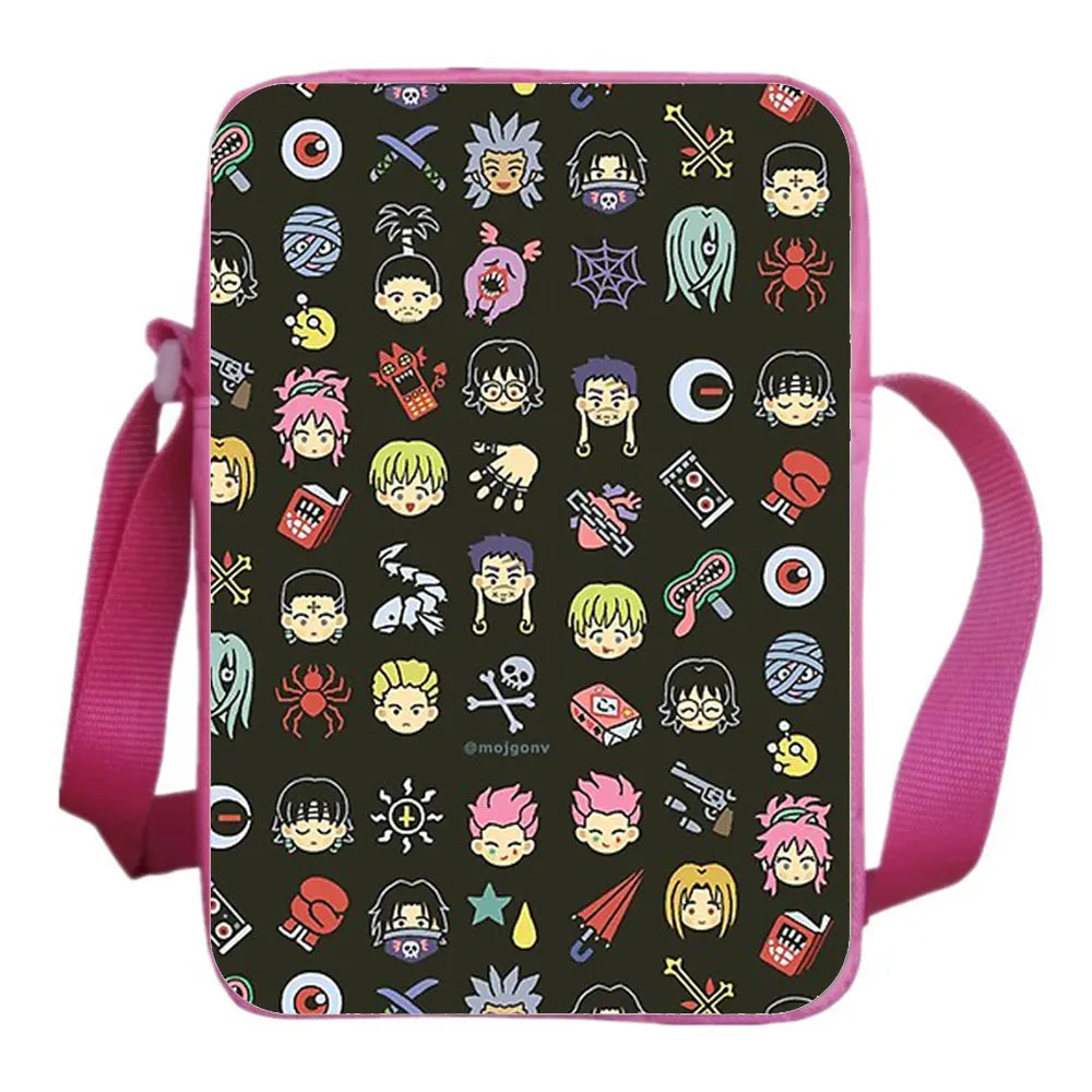 Hunter X Hunter Shoulder Bag Teens Japanese Anime Harajuku Manga Handbags