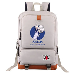Hunter x Hunter Canvas HxH Women Backpack High Capacity Student BookBag