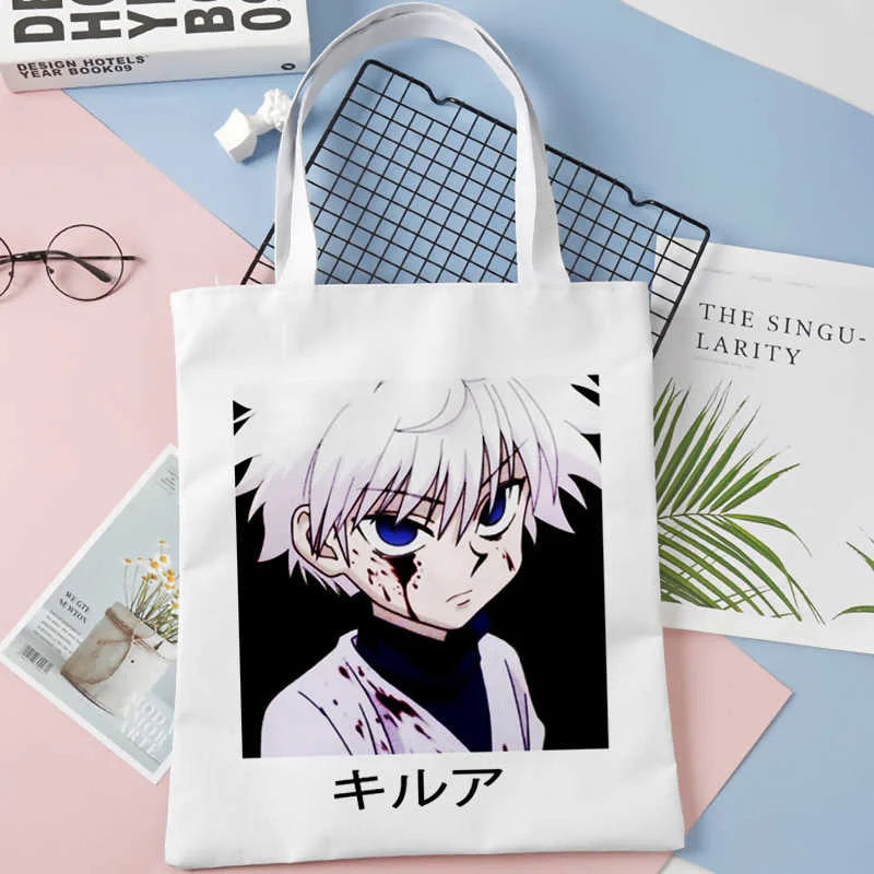 Hunter x Hunter jute shopping bag reusable grocery tote