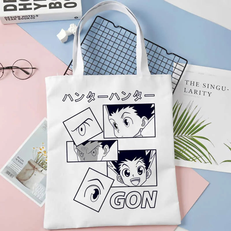 Hunter x Hunter jute shopping bag reusable grocery tote