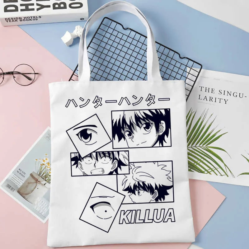 Hunter x Hunter jute shopping bag reusable grocery tote