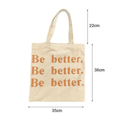 Corduroy Shoulder Bag Reusable Tote Handbag for Women