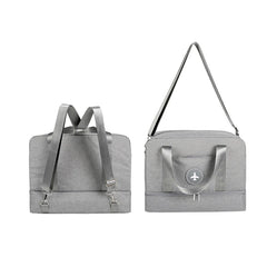 Dry Wet Separation Shoe Pack Handbag Ladies Casual Tote Women Shoulder Bags