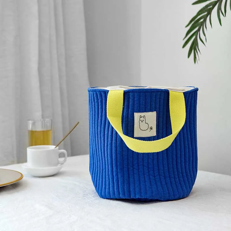 Women's Canvas Bucket Crossbody Bag Drawstring Messenger Bag