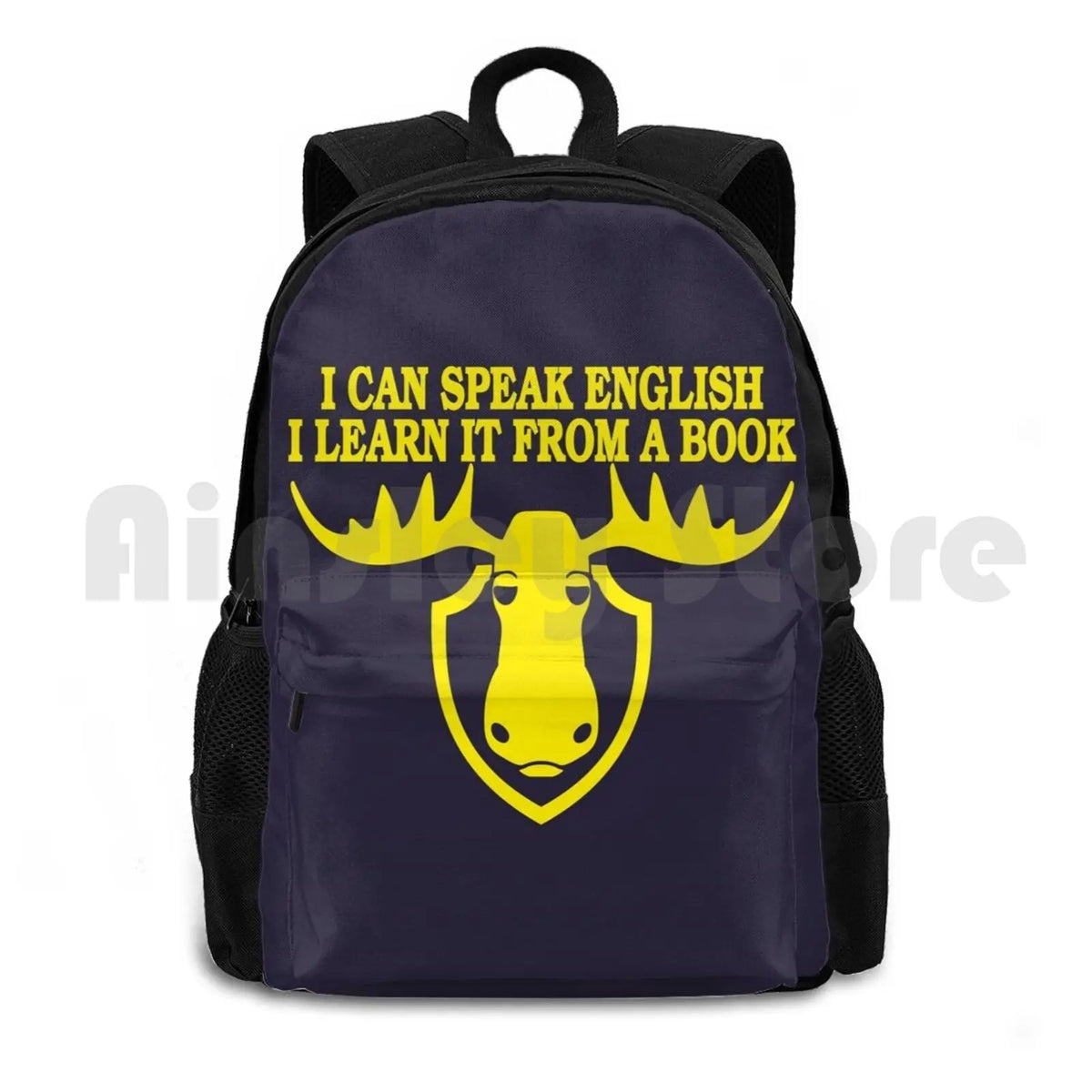 Outdoor Hiking Backpack Sports Bag English Learning Book