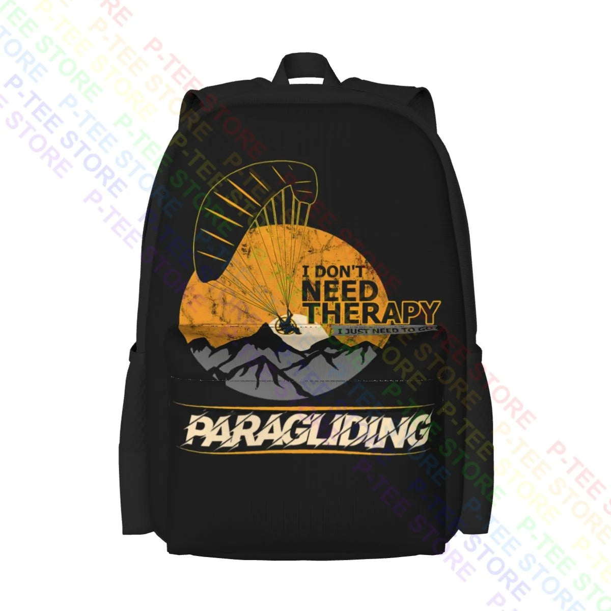 Paragliding Large Capacity Backpack Print Art Print Sports Style
