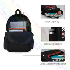 Retired & Vaccinated Funny Retirement Backpack