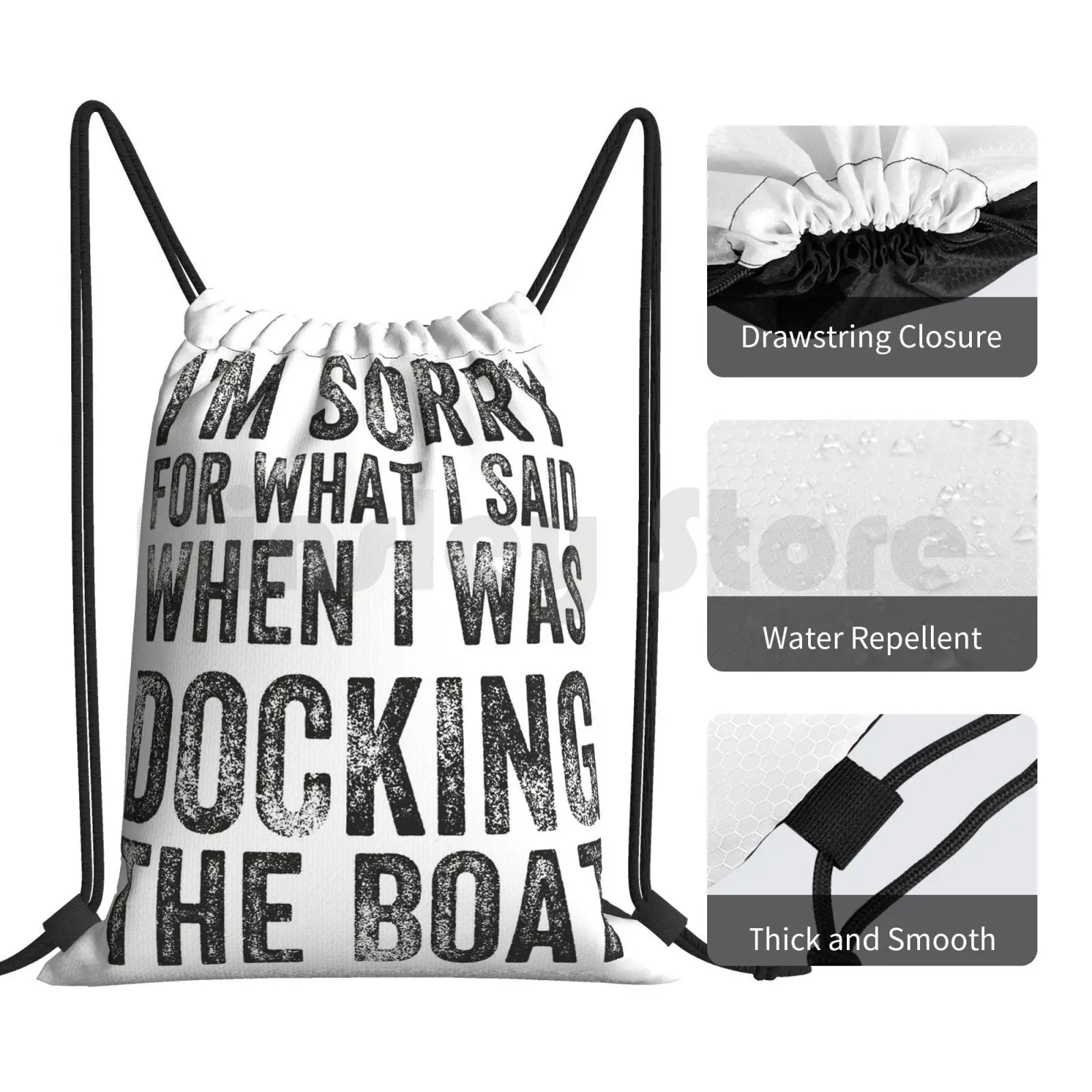 I'm Sorry For What I Said When I Was Docking The Boat Funny Gift