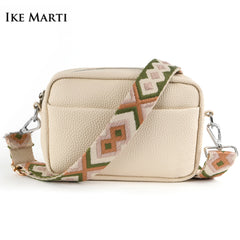 Classic Crossbody Bag Women Wide Strap Shoulder Bags