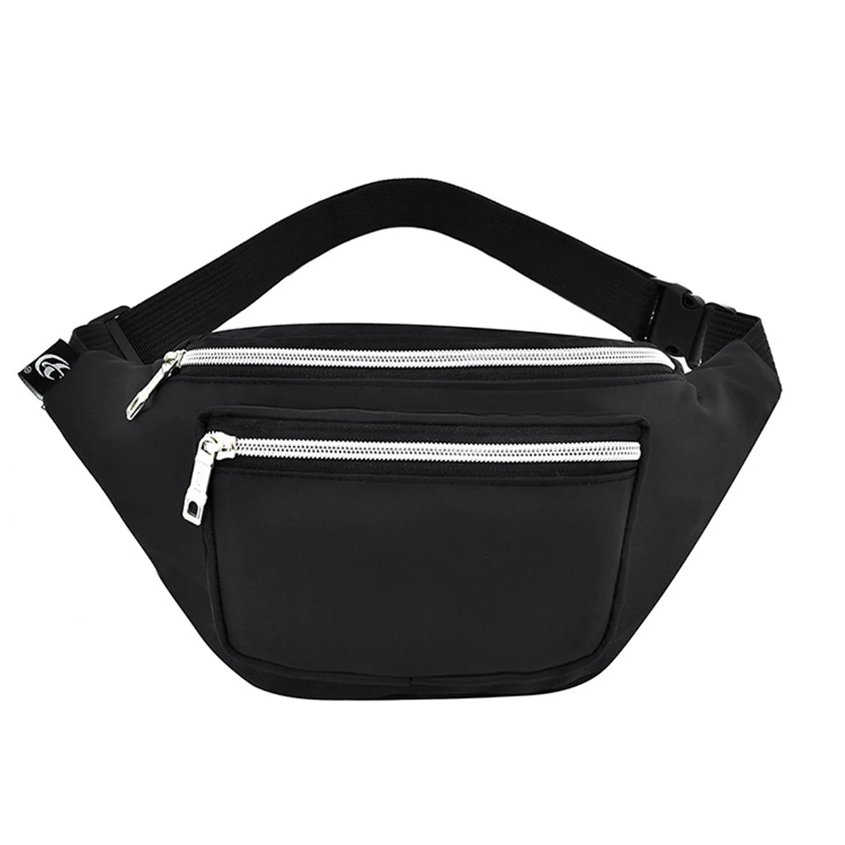 IMCUTE Canvas Waist Bag Unisex Functional Mobile Phone Banana Bag