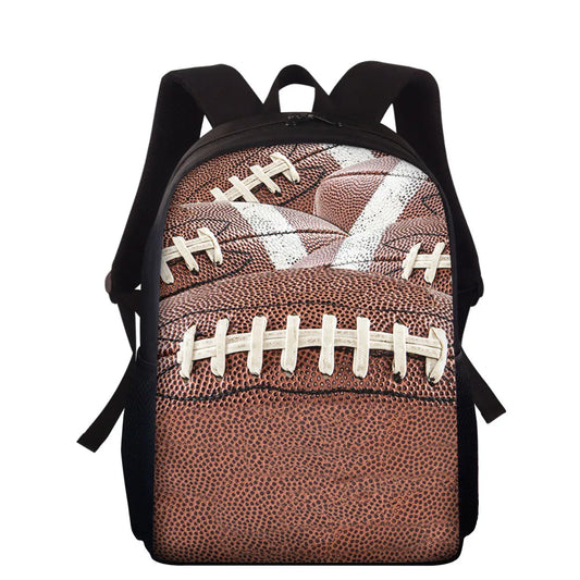 15 Inch School Bags For Boys Girls Ball Printing Backpack Kids Primary Schoolbag