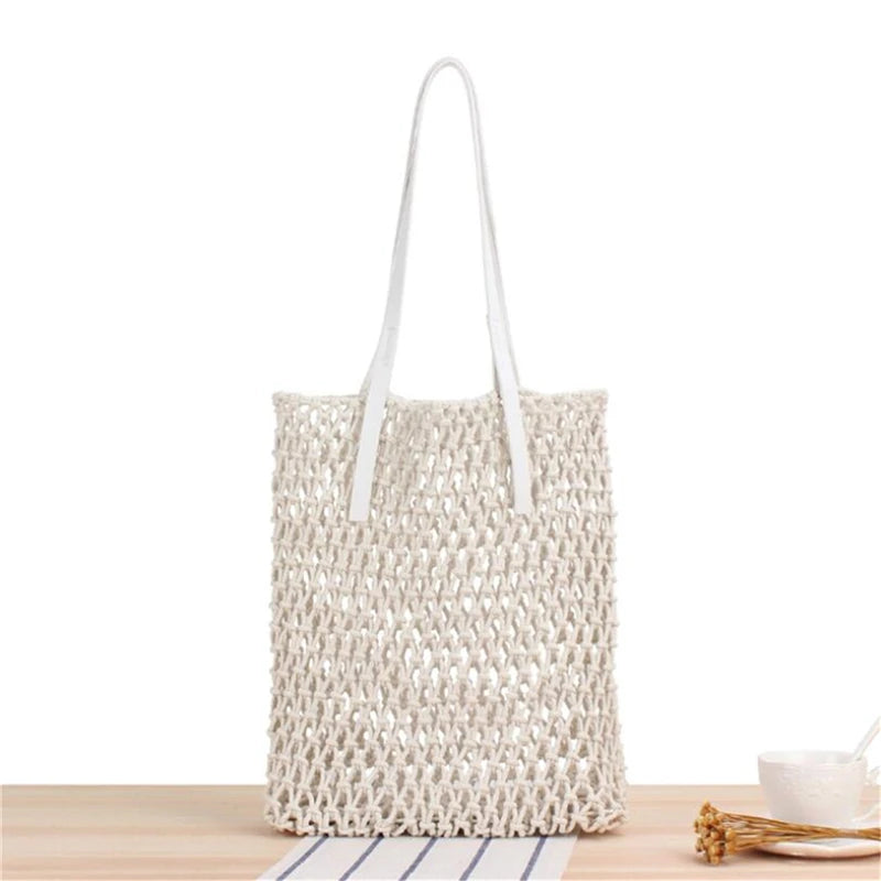 INS Solid Vacation Travel Tote Bag Beach Bag for Women IL00599