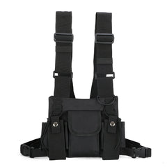 INS Unisex Hip-Hop Tactical Vest Chest Bag Multifunctional Waist Bag