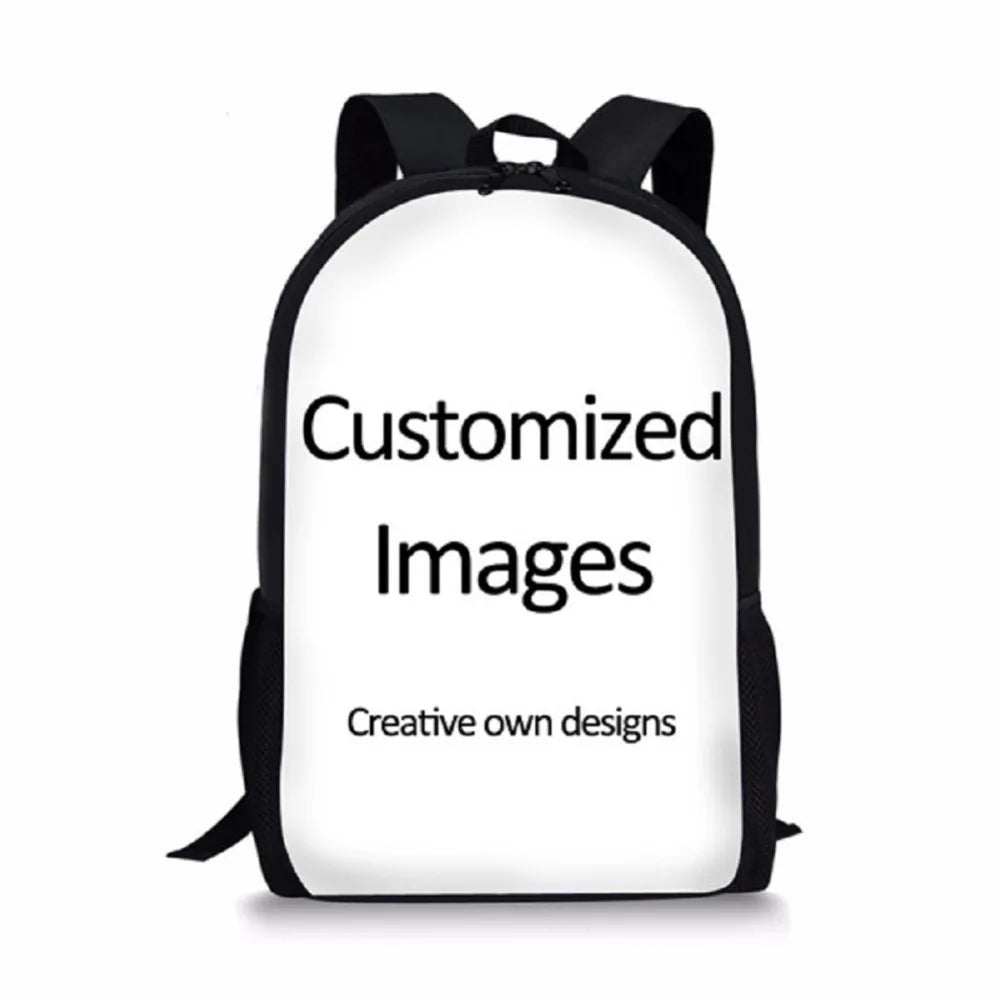 Kids Comfort School Bags Retro Sunflower Printing Bookbags Teenager Boys Primary