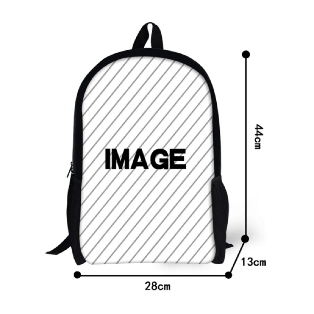 Kids Comfort School Bags Retro Sunflower Printing Bookbags Teenager Boys Primary