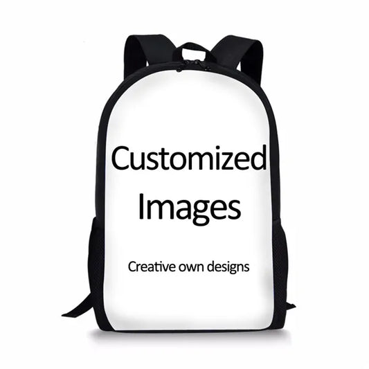 Kids Shark Pattern Backpack School Book Bag