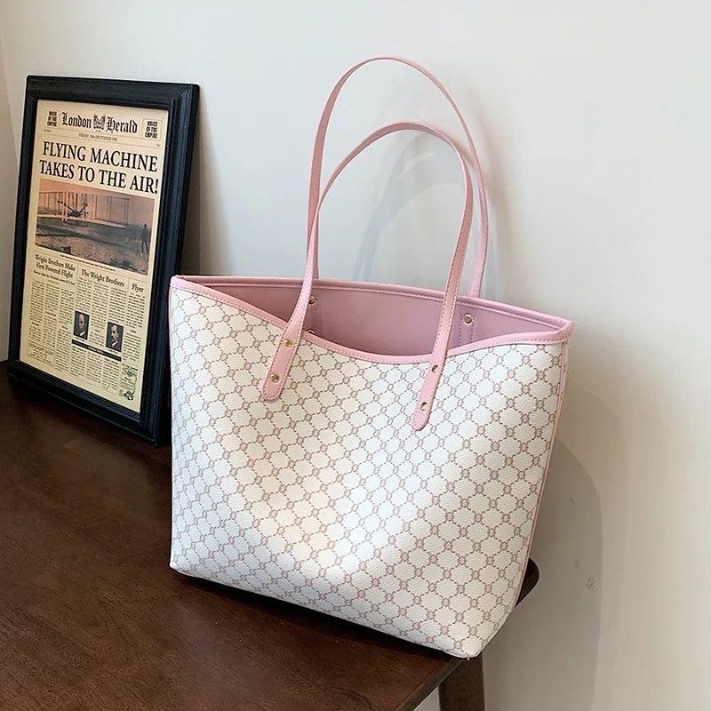 2021 Women's High-Capacity PU Leather Handbag