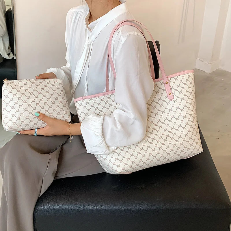 2021 Women's High-Capacity PU Leather Handbag