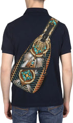Indian Sling Backpack Crossbody Chest Daypack