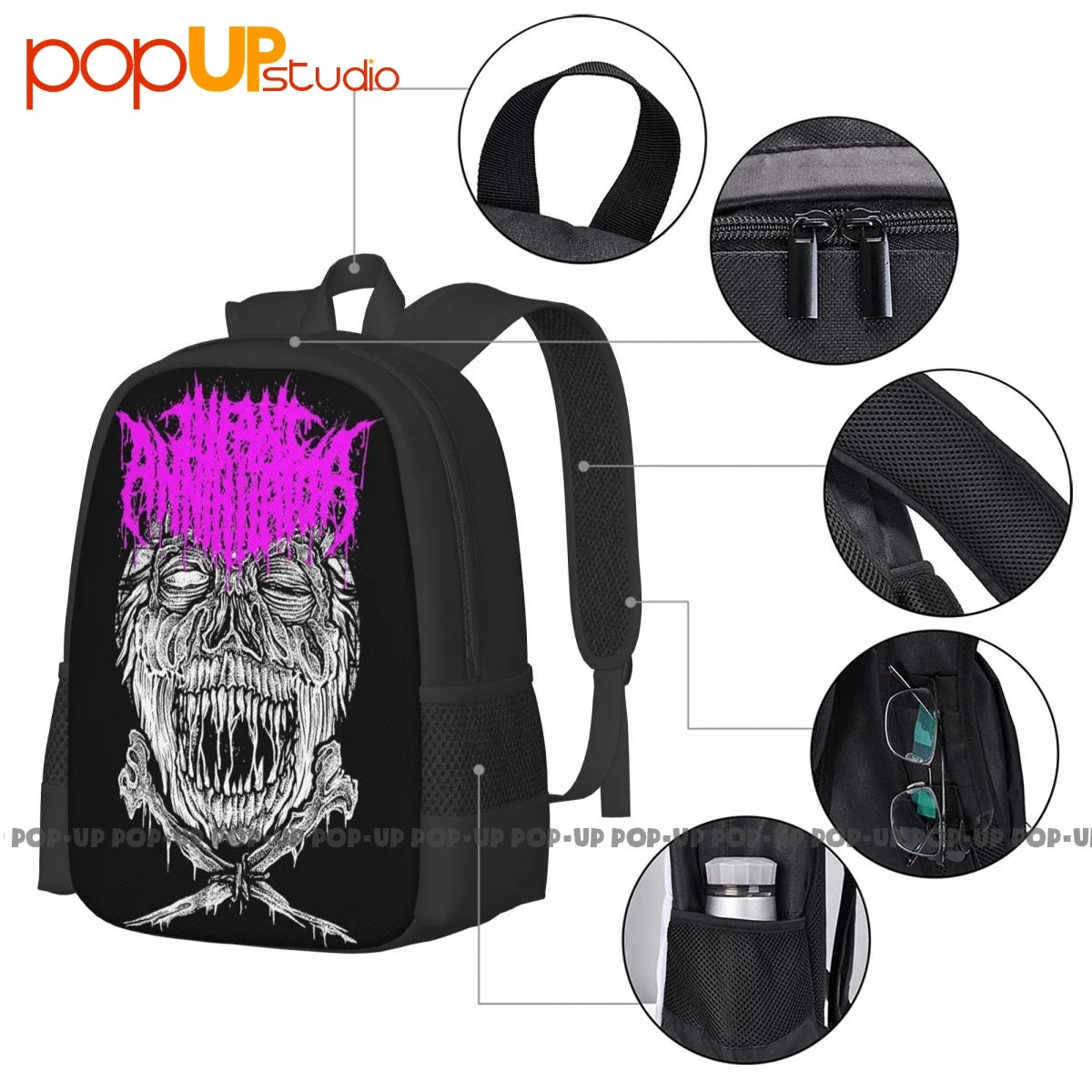 Infant Annihilator Deathcore Backpack Large Capacity Softback