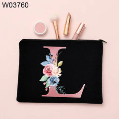 Personalized Girl Makeup Bag Bridesmaid Case Beauty Organizer Wedding