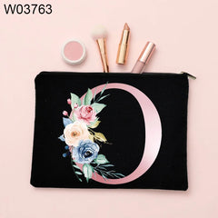Personalized Girl Makeup Bag Bridesmaid Case Beauty Organizer Wedding