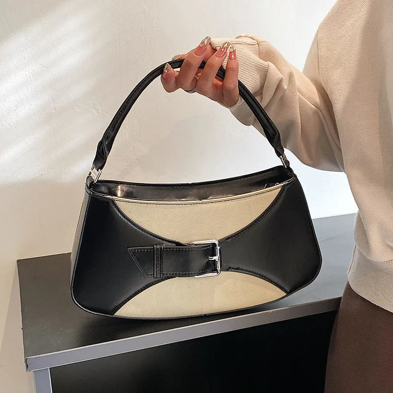 Ins Winter Handbag with Western Commuter Texture