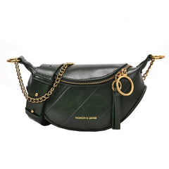 Saddle Leather Handbags Women Messenger Bags Shoulder Bag