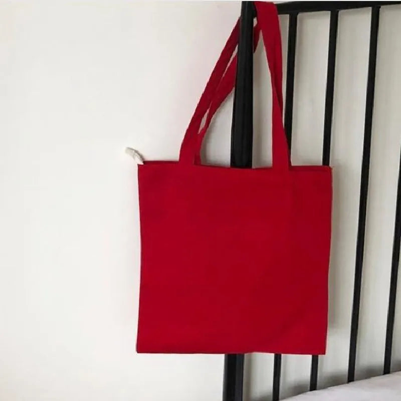 Canvas Shoulder Bag Japanese Style Women Handbag Student Tote Bag
