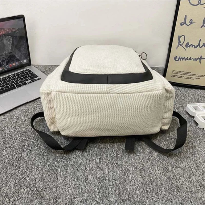Preppy Style Backpacks All-match Basic School Backpack