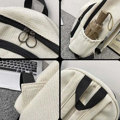Preppy Style Backpacks All-match Basic School Backpack