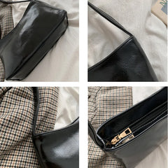 Stylish Women Shoulder Bag Retro Handbag French Multi-function Portable