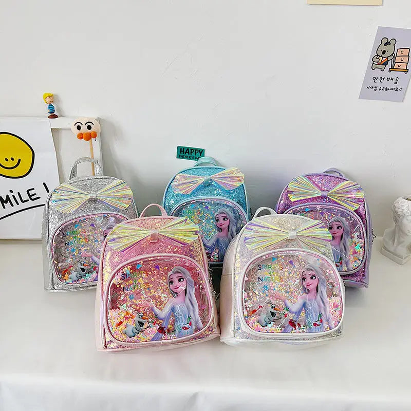 Bling Elsa School Bag for Kids 1-5 Years Old