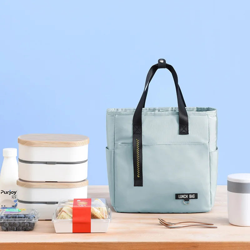 Insulated Bento Lunch Box Thermal Bag Large Capacity Food Zipper Storage Bags