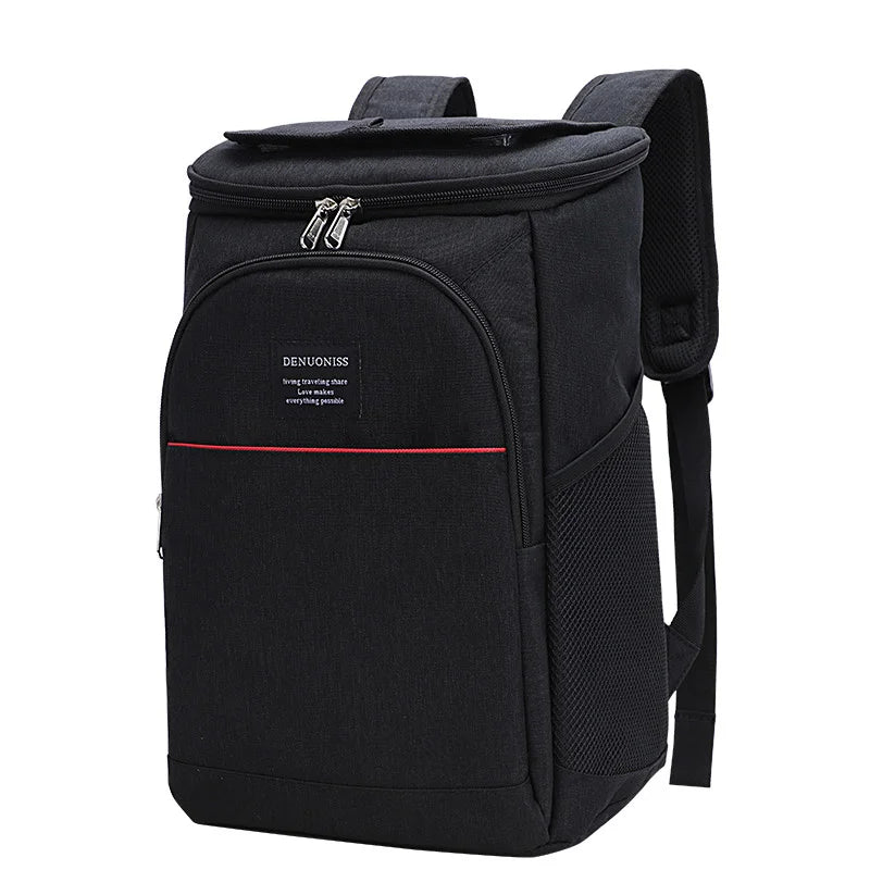 Insulated Cooler Bag With Corkscrew Leakproof Ice Beer Cooler Backpack