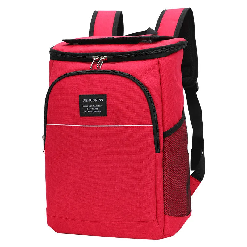 Insulated Cooler Bag With Corkscrew Leakproof Ice Beer Cooler Backpack
